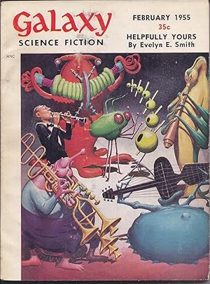 Imagen del vendedor de GALAXY Science Fiction: February, Feb. 1955 a la venta por Books from the Crypt