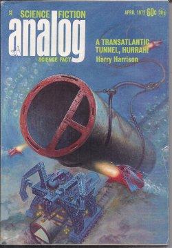 Image du vendeur pour ANALOG Science Fiction/ Science Fact: April, Apr. 1972 mis en vente par Books from the Crypt
