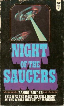 Bild des Verkufers fr NIGHT OF THE SAUCERS zum Verkauf von Books from the Crypt