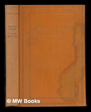 Seller image for Peter Noziere : Roman / Anatole France for sale by MW Books Ltd.