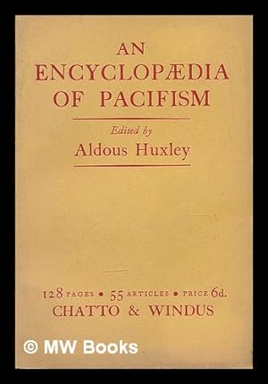 Imagen del vendedor de An encyclopaedia of pacifism a la venta por MW Books Ltd.