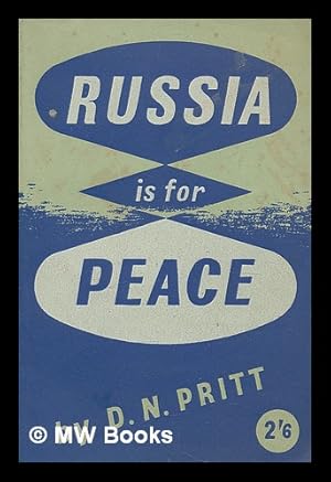 Imagen del vendedor de Russia is for peace a la venta por MW Books Ltd.