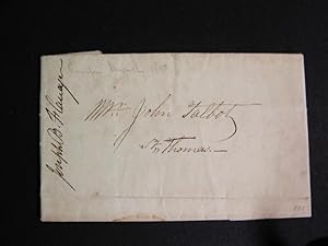 Privately-delivered Letter from London to St. Thomas (Ontario), Canada - 1837