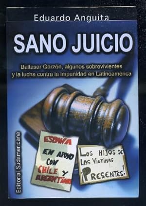 Seller image for SANO JUICIO. for sale by Librera Raimundo