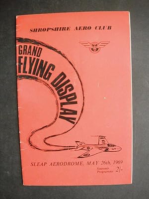 Shropshire Aero Club Grand Flying Display Brochure: Sleap Aerodrome, May 26th, 1969