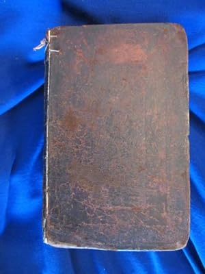German Bible owned by Ferdinand Conrad Temme: Die Bibel, oder Die ganze Heilige Schrift des alten...