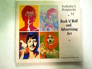 Rock 'n' Roll And Advertising Art - Auction catalogue Sotheby's Belgravia December 22nd 1981