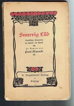 Seller image for Snurrig Ld Snaksche Snurren ut Stadt un Land, In Rimels for sale by Hyde Brothers, Booksellers