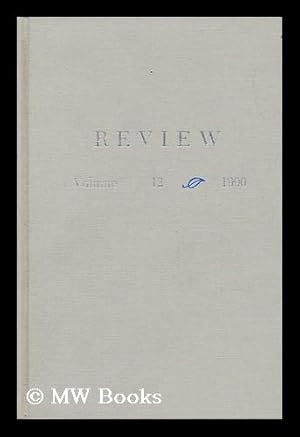 Image du vendeur pour Review, Volume 12, 1990 mis en vente par MW Books Ltd.