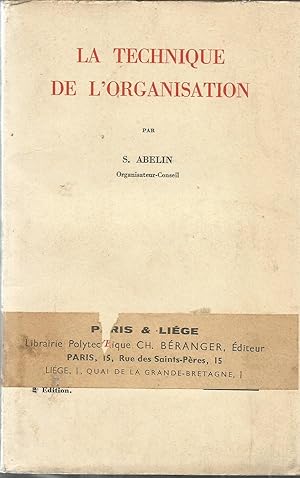 La technique de l'organisation