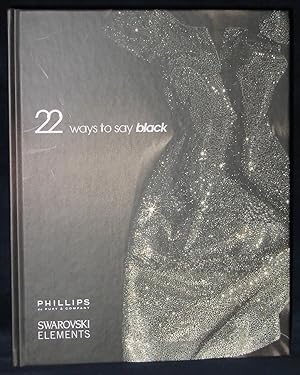 Seller image for 22 Ways to Say Black for sale by Exquisite Corpse Booksellers