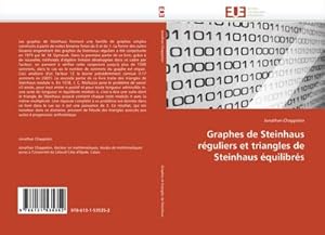 Image du vendeur pour Graphes de Steinhaus rguliers et triangles de Steinhaus quilibrs mis en vente par AHA-BUCH GmbH