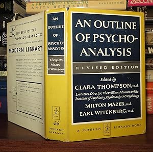 Seller image for AN OUTLINE OF PSYCHOANALYSIS for sale by Rare Book Cellar