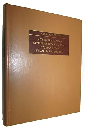 Imagen del vendedor de A True Description of the Mighty Kingdoms of Japan and Siam. a la venta por David Mason Books (ABAC)