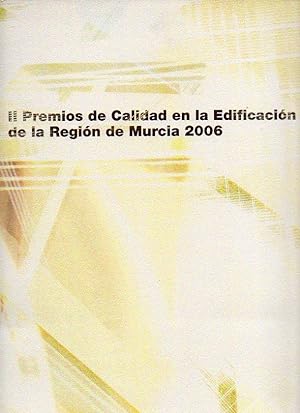 Seller image for II PREMIOS DE CALIDAD EN LA EDIFICACIN DE LA REGIN DE MURCIA. for sale by angeles sancha libros