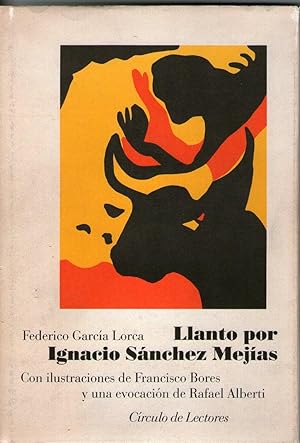 Seller image for LLANTO POR IGNACIO SANCHEZ MEJIAS for sale by Libreria Bibliomania