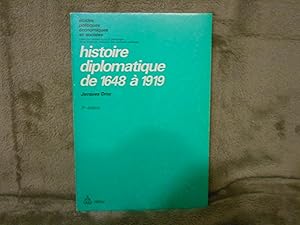 Histoire diplomatique de 1648 à 1919 (Études politiques, économiques et sociales)