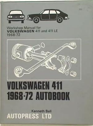 Volkswagen 411 1968 - 72 AutoBook