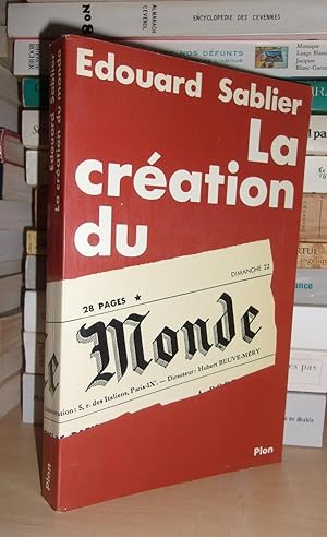 LA CREATION DU MONDE