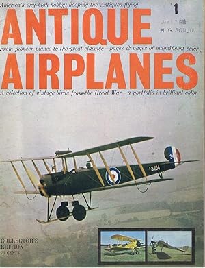 Imagen del vendedor de Antique Airplanes Vol. 1, No. 1 a la venta por Book Booth