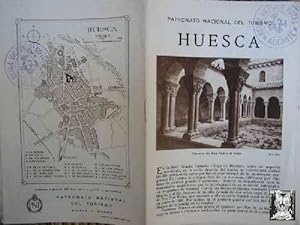 FOLLETO TURÍSTICO : HUESCA (Tourist brochure)