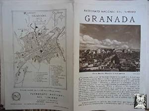 FOLLETO TURÍSTICO : GRANADA (Tourist brochure)