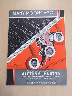 Many Moons Ago from Sitting Pretty [Vintage Sheet Music]
