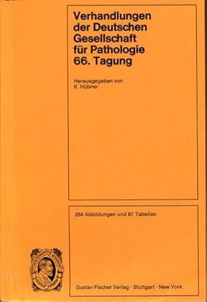 Seller image for Verhandlungen der Deutschen Gesellschaft fr Pathologie. 66. Tagung. for sale by Antiquariat am Flughafen