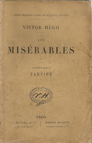 Les Misérables - Tome I - Fantine