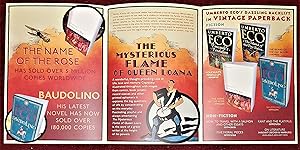 Seller image for The Mysterious Flame of Queen Loana *** 1st/ 1st *** Plus Promotional Brochure *** for sale by Coach Books