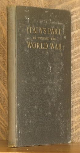 Seller image for ITALY'S PART IN WINNING THE WORLD WAR for sale by Andre Strong Bookseller