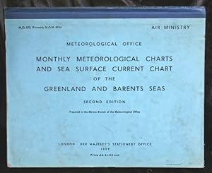 Imagen del vendedor de Monthly Meteorological Charts and Sea Surface Current Chart of the Greenland and Barents Seas a la venta por Sapience Bookstore