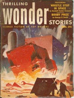 Image du vendeur pour THRILLING WONDER Stories: August, Aug. 1953 mis en vente par Books from the Crypt