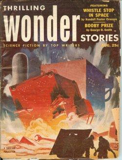 Imagen del vendedor de THRILLING WONDER Stories: August, Aug. 1953 a la venta por Books from the Crypt