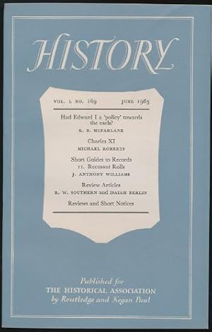 History: The Journal of the Historical Association (Vol. L No. 169)