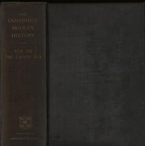 Image du vendeur pour Cambridge modern history,The : Volume XII: The latest age mis en vente par Sapience Bookstore