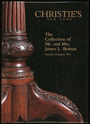 Christies; The Collection of Mr. and Mrs. James L. Britton.