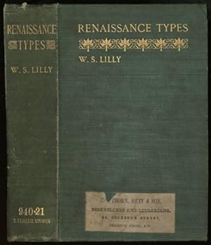 Image du vendeur pour Renaissance Types mis en vente par Sapience Bookstore