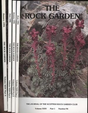 Journal of the Scottish Rock Garden Club, The : Volume XXIV Part 1 Number 94 ( 1994 ), Part 2 Num...