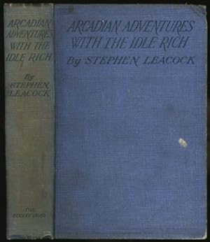 Seller image for Arcadian Adventures with the Idle Rich for sale by Sapience Bookstore