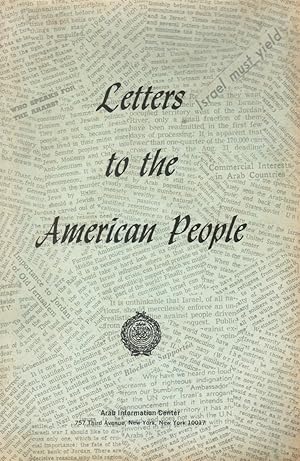 Seller image for Letters to the American People for sale by Bookshop Baltimore