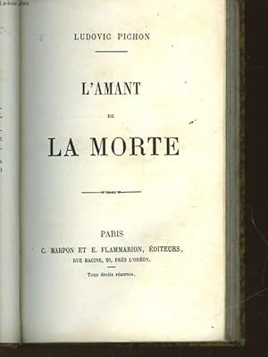 Seller image for L'AMANT DE LA MORTE for sale by Le-Livre