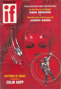 Immagine del venditore per IF Worlds of Science Fiction: June 1972 ("In the Ocean of Night"; "Patterns of Chaos") venduto da Books from the Crypt