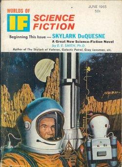 Imagen del vendedor de IF Worlds of Science Fiction: June 1965 ("Skylark DuQuesne") a la venta por Books from the Crypt