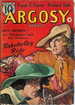 Seller image for ARGOSY: October, Oct. 21, 1939 ("Lords of Creation") for sale by Books from the Crypt