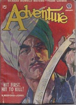 Seller image for ADVENTURE: January, Jan. 1941 ("Outlaw") for sale by Books from the Crypt