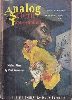 Immagine del venditore per ANALOG Science Fact & Fiction: March, Mar. 1961 venduto da Books from the Crypt