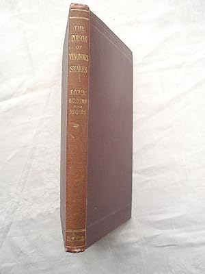 On the Poison of Venomous Snakes and The Methods of Preventing Death From Their Bite.