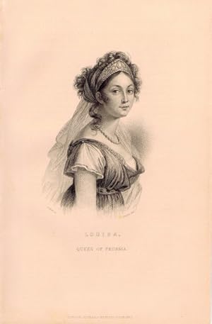 Louisa, Queen of Prussia (Steel Engraving)