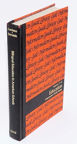 Seller image for Bilingual Education in American schools; a guide to information sources for sale by Bolerium Books Inc.